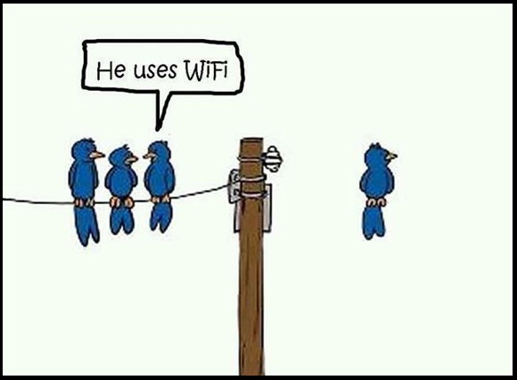 Funny Wifi tech